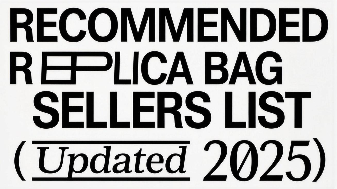 RECOMMENDED REPLICA BAGS SELLERS LIST  (Updated 2025)